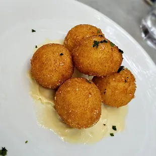 Croquettes off of the happy hour menu