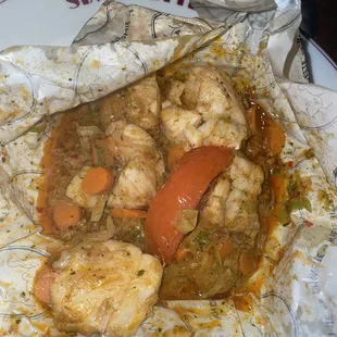 Poisson En Papillote