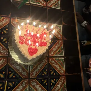 Sweet 16 cake