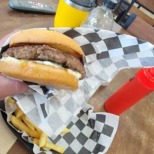 This is a BIGASS   Burger!