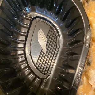 We found this piece of sharp plastic in our green beans.