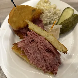 Beef &amp; Latkas