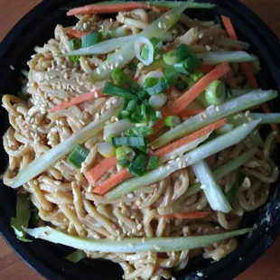 Cold sesame noodles