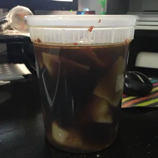 Suppose to be wonton soup, looks like dirty water.