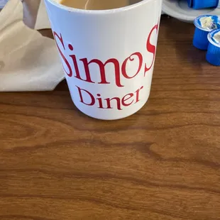 Coffee in a regular size mug