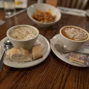 She crab soup and gumbo