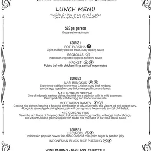 We are extending our @DineLA Menu until February 16, 2025.