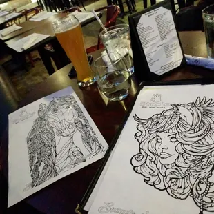 Coloring pics
