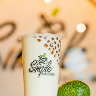 Avocado Smoothie (option Golden Boba)