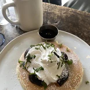 RICOTTA &amp; PRESERVED LEMON PANCAKES