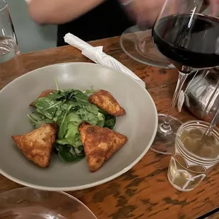 Lamb boreck appetizer