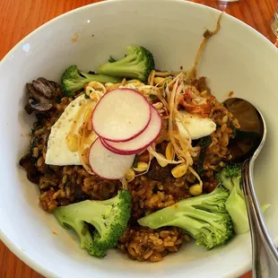 Korean BBQ Breakfast Bowl is FANTASTIC!