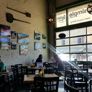 Great space! Love the brick!