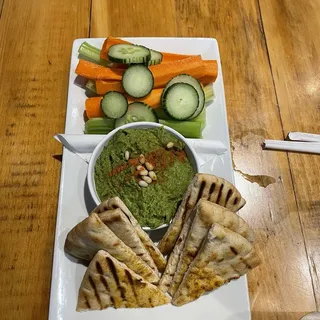 Spinach Artichoke Hummus