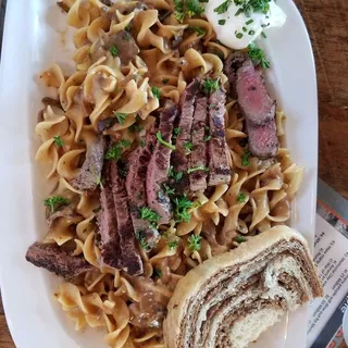 Steak Stroganoff