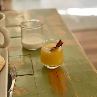 Breakfast shot, very delicious