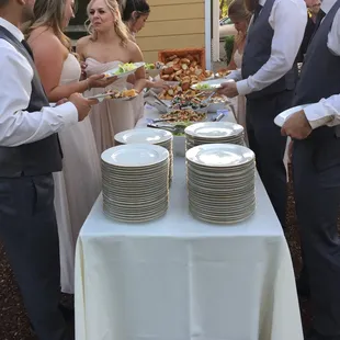 Buffet at Retzlaff Vineyards, Livermore