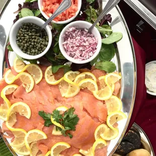 Brunch Catering - Lox Platter
