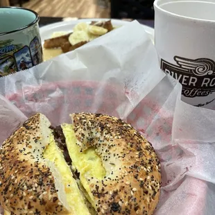 Bagel sandwich
