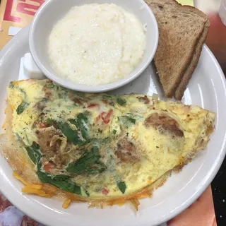 Seafood Omelet
