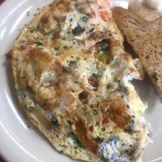 Loaded Veggie Omelet