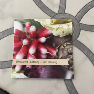 Pretty business card