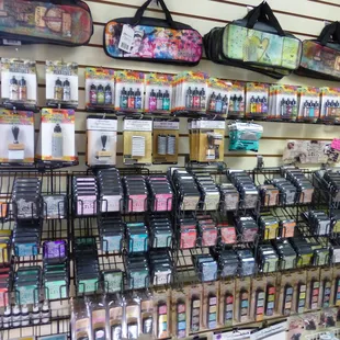 We are thrilled to carry the entire offering of Tim Holtz distress inks, markers, paints and stains...