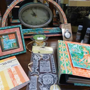 A closeup of our Graphic 45 display. We love Graphic 45 and host lots of Graphic 45 classes at Simple Pleasures...