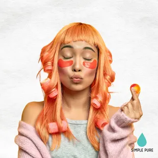 our CBD gummy peach rings are available in 300 &amp; 1000 MG bags