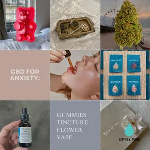 Unwind with CBD - Vape, Flower, Tincture, or Gummies - Find Your Perfect Match at Simple Pure