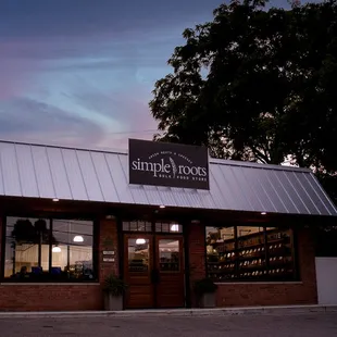 the outside of a store