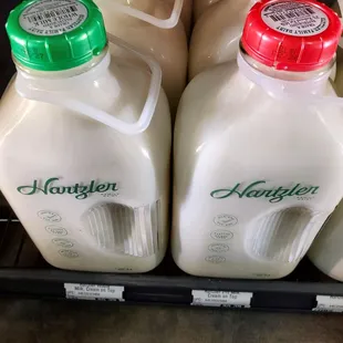 Glass bottle Milk. Probably the best milk ever and I would have to go to another city to get prior to Simple Roots $5.99