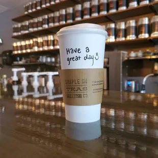 Freshly brewed coffee drinks are now available!