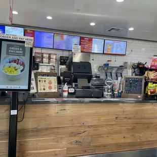 Front counter
