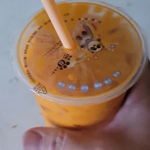 Thai iced tea 50% sweetness