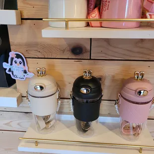 a display of various items in a store