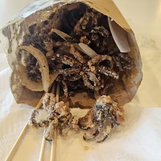 Fried Calamari Heads