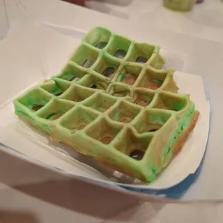 Pandan Waffles