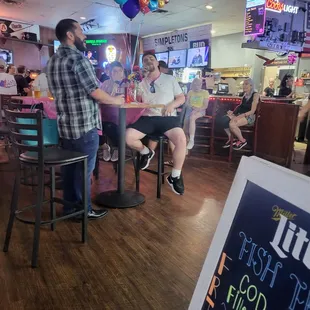 Birthday karaoke fun