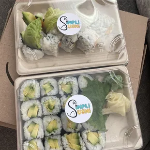 Vegan rolls