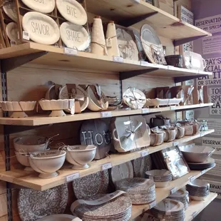Dishes and platters