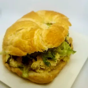 a chicken salad sandwich