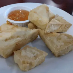 Fried tofu