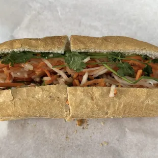 Pork Belly Banh Mi (excellent, perfectly crispy house made bread)