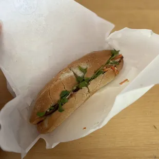 BBQ Pork Belly Banh Mi