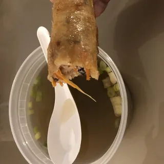 Cup of Pho Broth