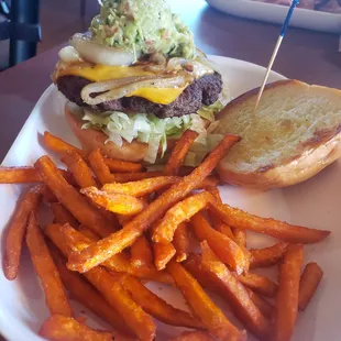 Guacamole Burger deliciousness!!!