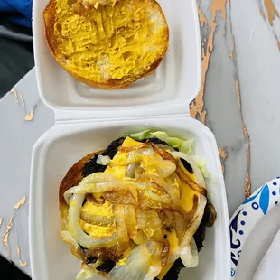 Black bean burger