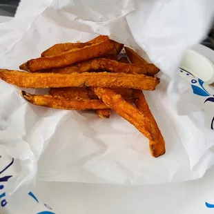 Sweet potatoe fries