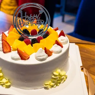 mixed fruit cake (so good)